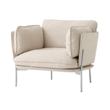 Cloud Lounge Chair: LN1 + Chrome