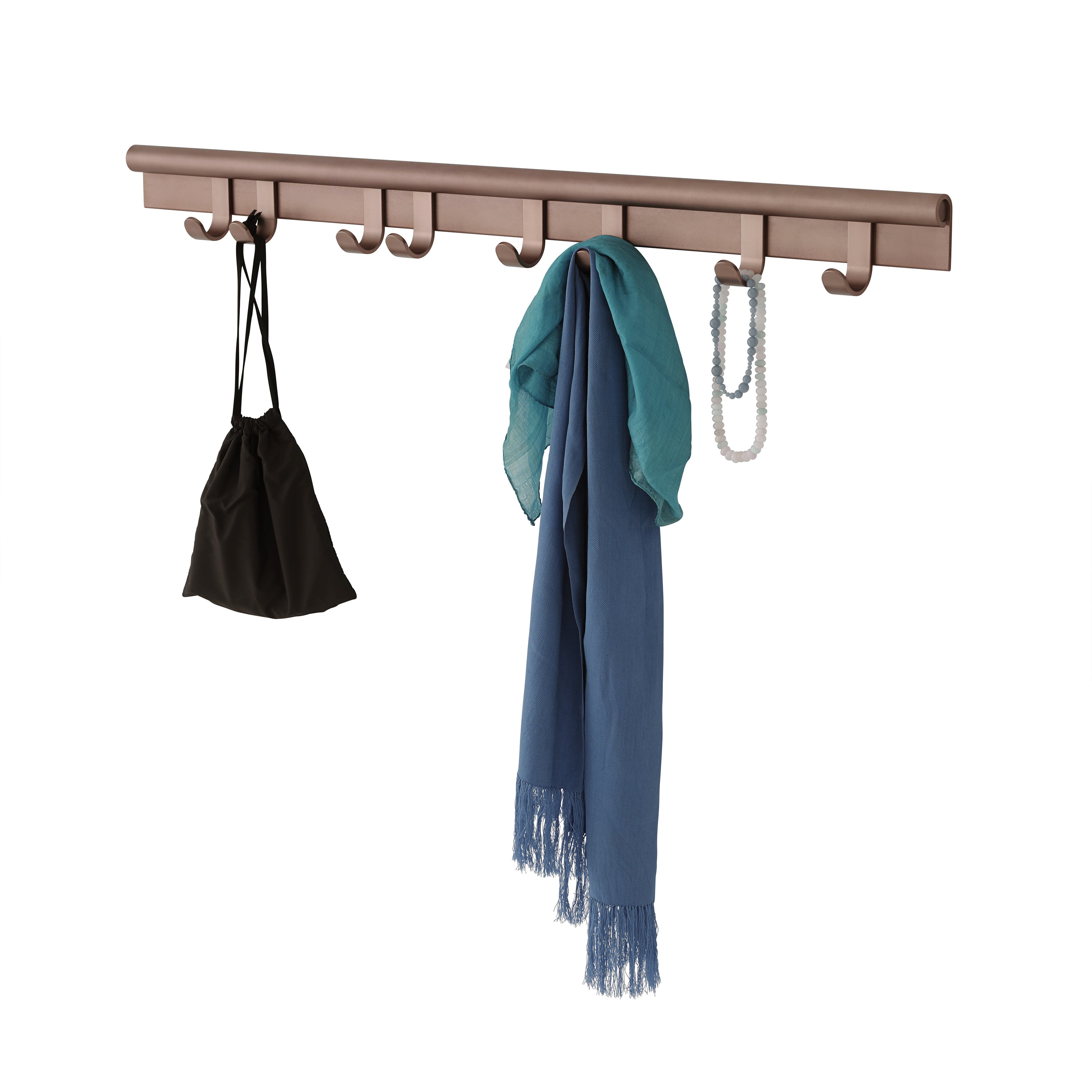 Coil Coat Rack: Large - 39.4 + Plum