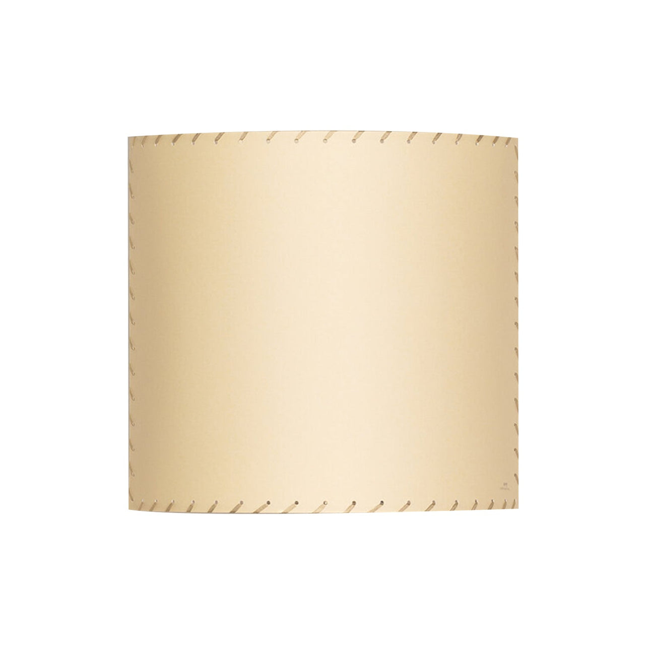 Comodín Wall Lamp: Square + Stitched Beige Parchment