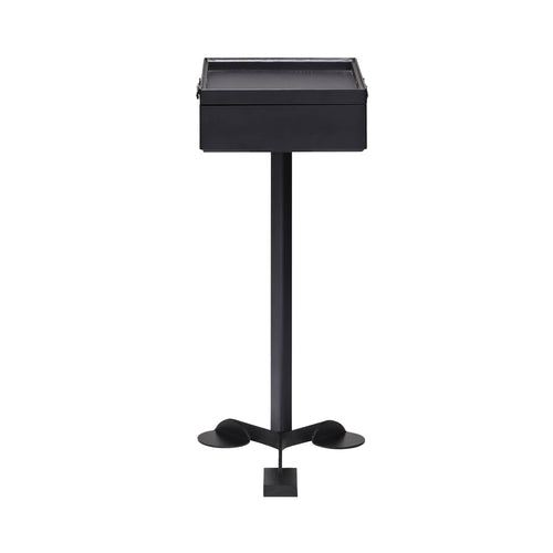Comodo Side Table: Black Lacquered