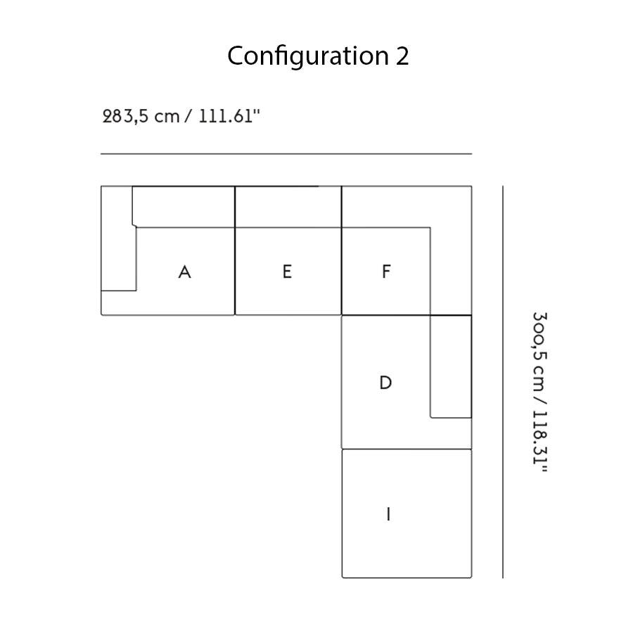 Connect Soft Modular Sofa: Corner - Quick Ship