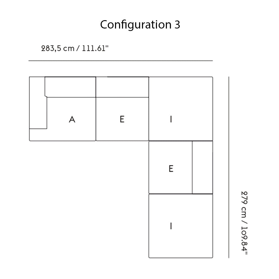 Connect Soft Modular Sofa: Corner - Quick Ship