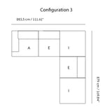 Connect Soft Modular Sofa: Corner - Quick Ship