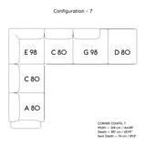 In Situ Modular Sofa: Corner