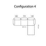 Ark Modular 3 Seater Sofa