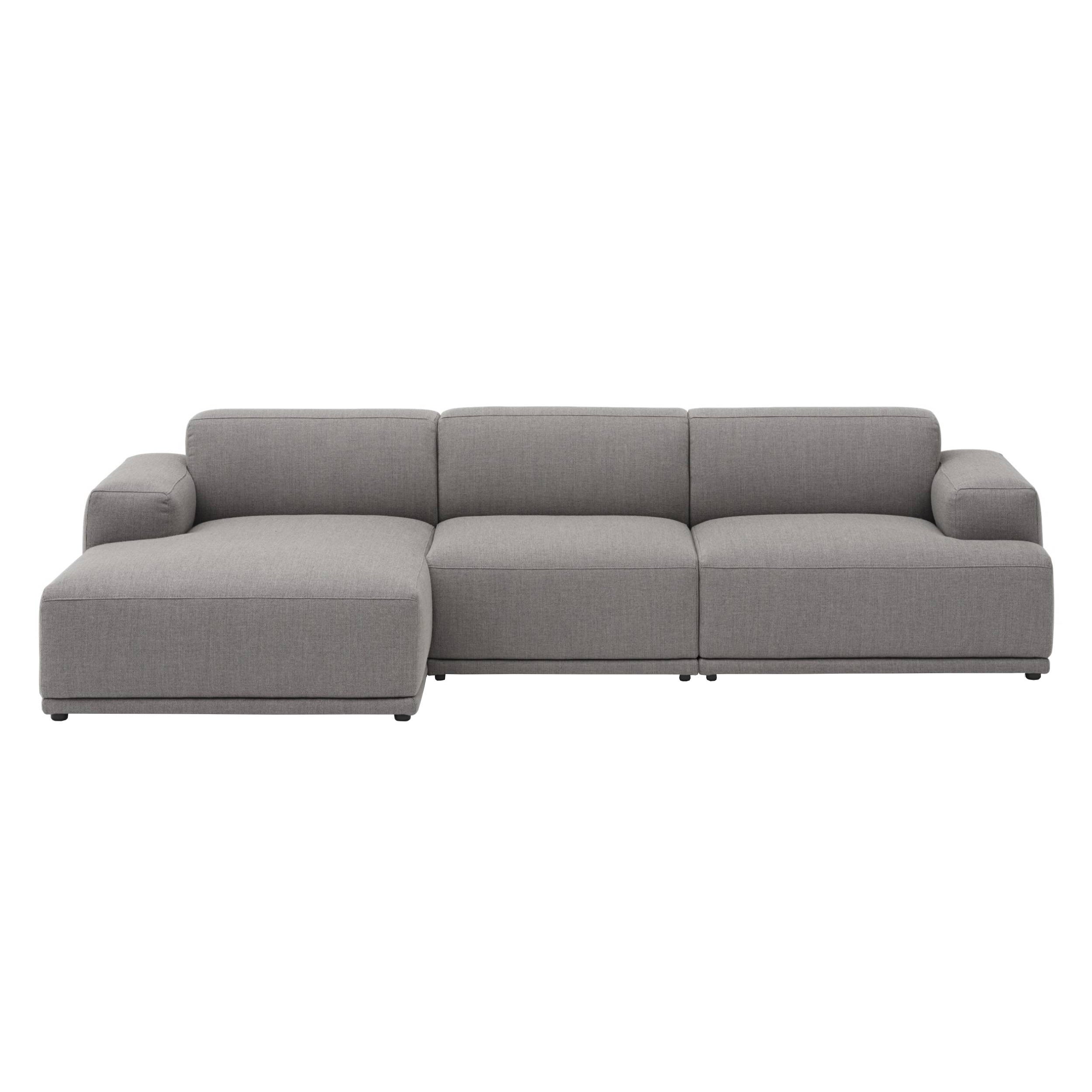 Connect Soft Modular Sofa: 3 Seater + Configuration 3 + Re-Wool 128