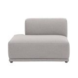 Connect Soft Sofa Modules: Left Open-Ended C + Clay 12