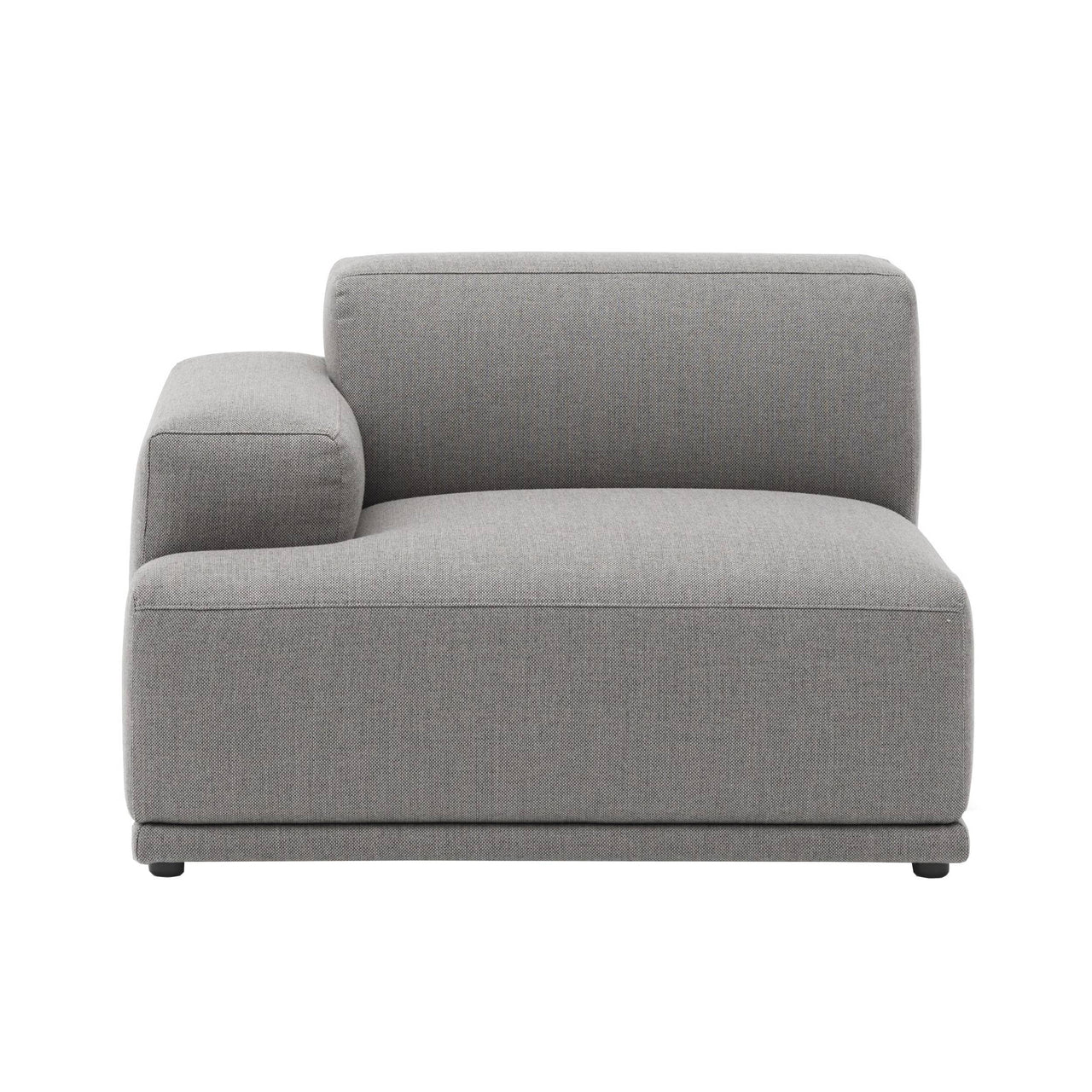 Connect Soft Sofa Modules: Left Armrest A + Re-Wool 128