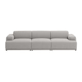 Connect Soft Modular Sofa: 3 Seater + Configuration 1