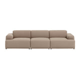 Connect Soft Modular Sofa: 3 Seater + Configuration 1