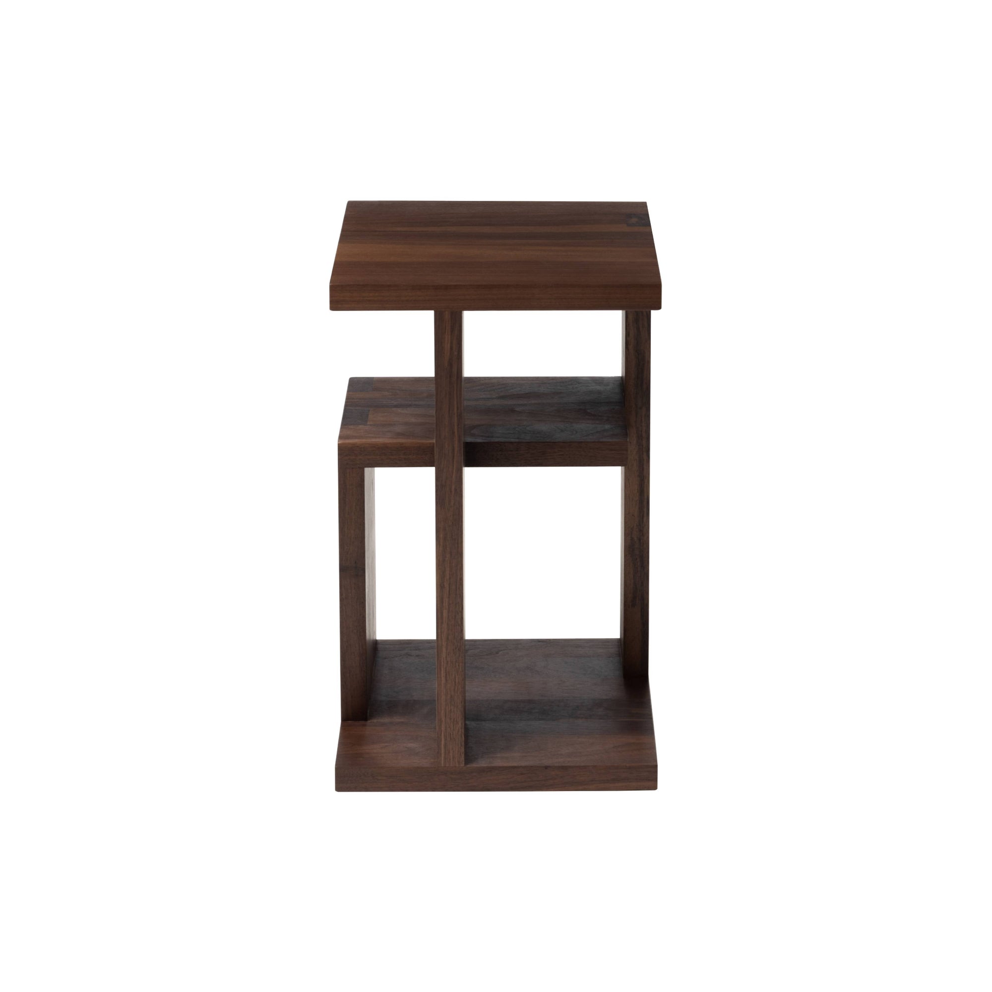 Constructivist Side Table : American Walnut