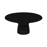 Container HPL Round Table: Extra Large + New Antiques + Black + Black