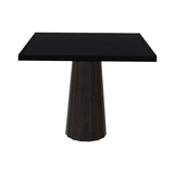 Container HPL Square Table: Small + Bodhi Cover + Black + Grey