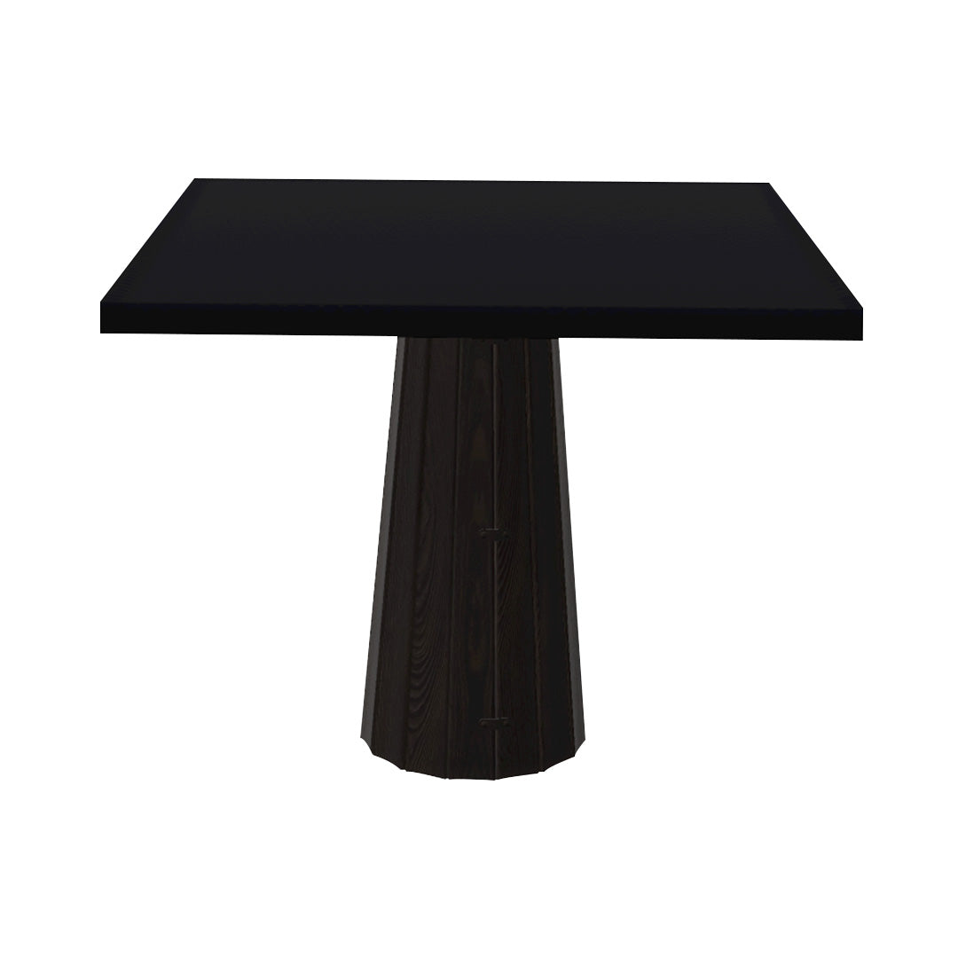Container HPL Square Table: Small + Bodhi Cover + Black + Wenge
