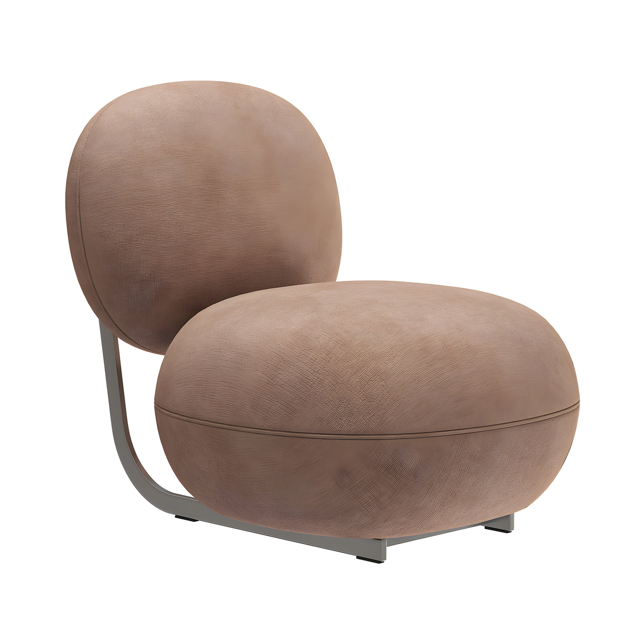 Cooper Lounge Chair: Steel