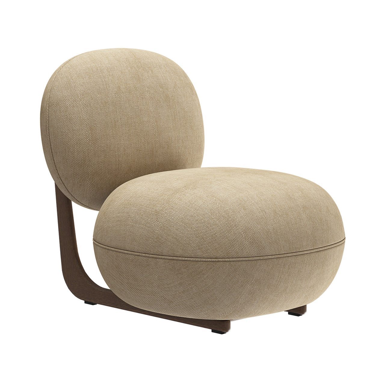 Cooper Lounge Chair: Dark Smoked Oak