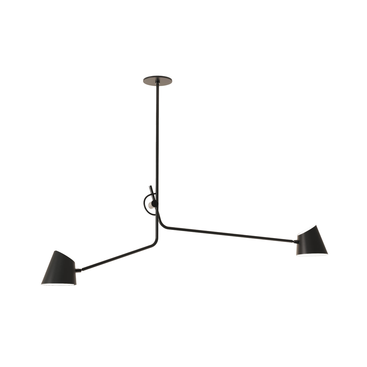 Hartau Double Ceiling Lamp: Large - 44