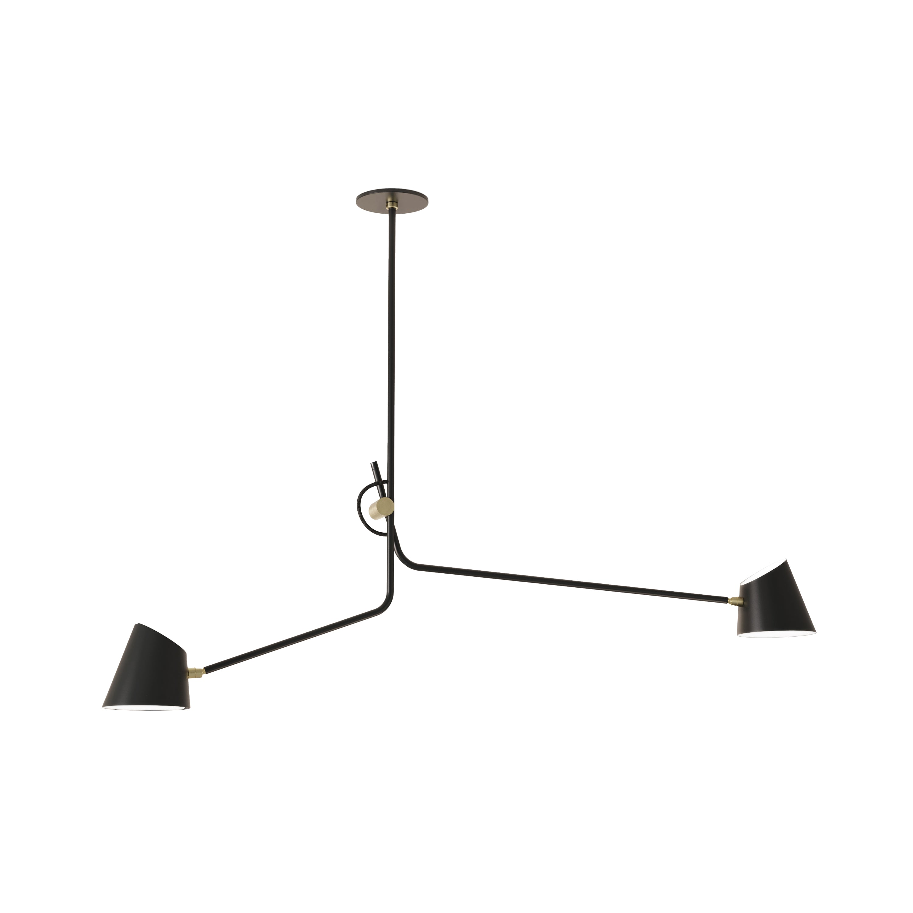 Hartau Double Ceiling Lamp: Large - 44