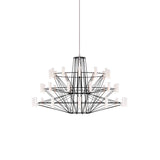 Coppélia Suspension Lamp: Small + Black Satin