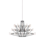 Coppélia Suspension Lamp: Small + Black Satin