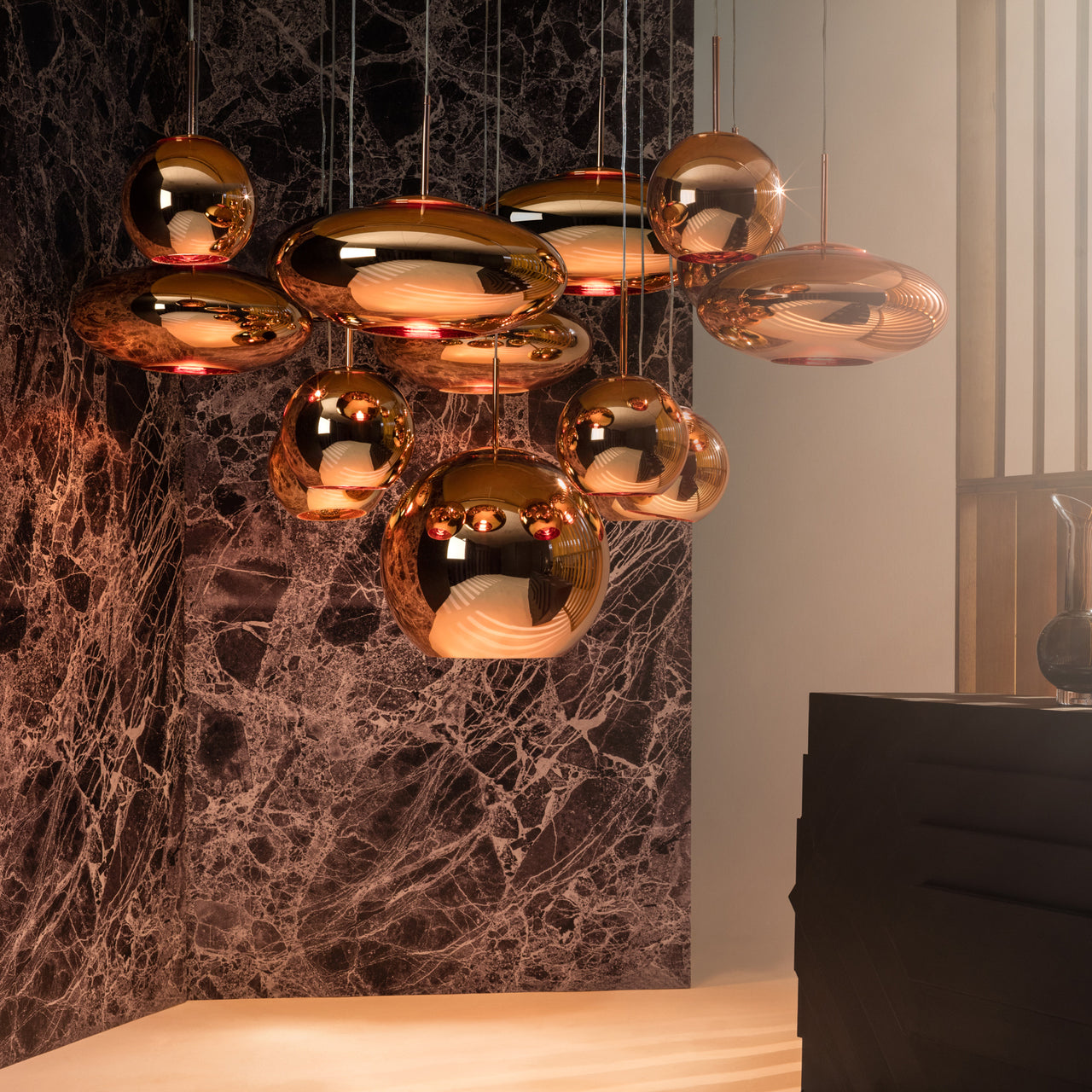 Copper Range Round Pendant System