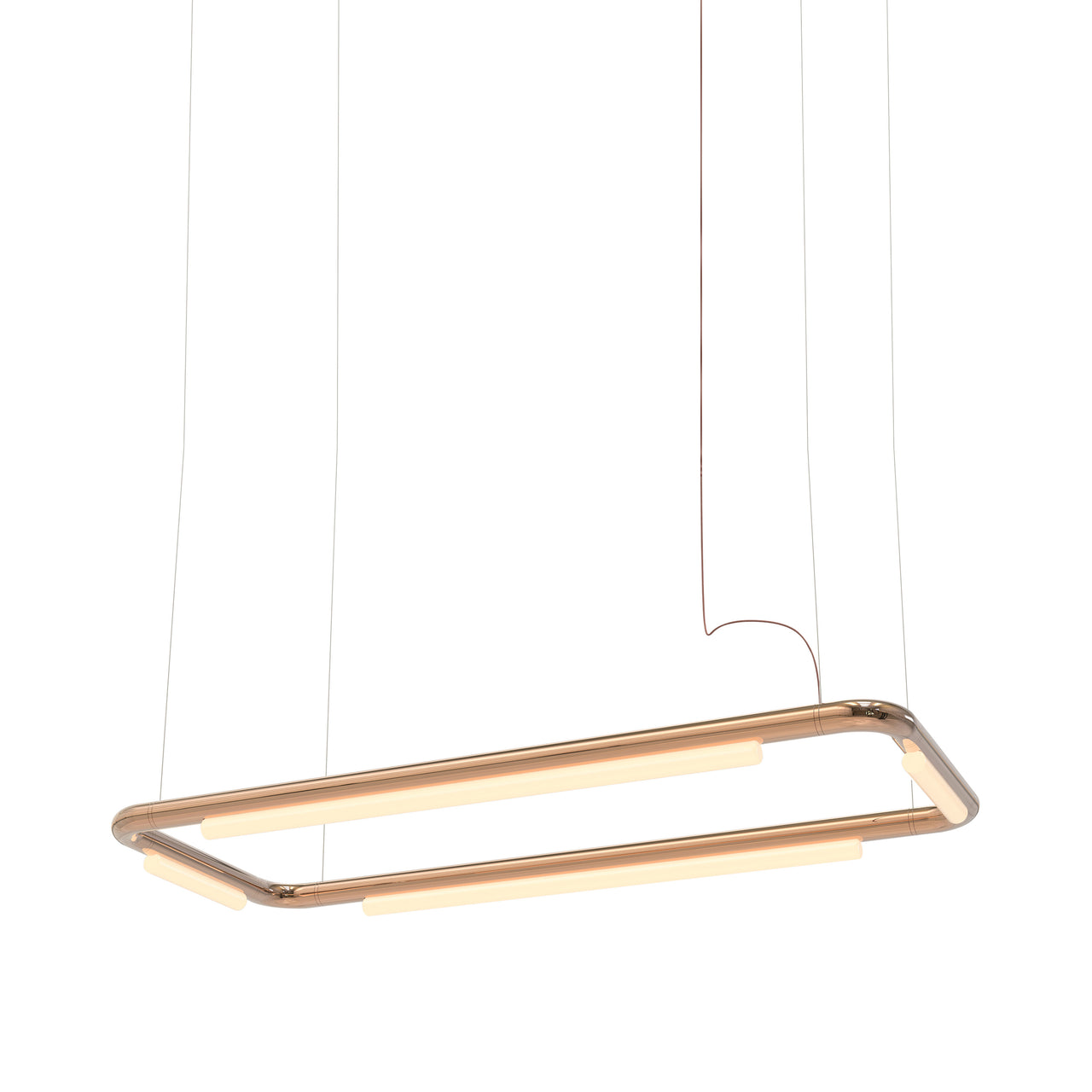 Pipeline CM4 Pendant Light: Copper + Copper
