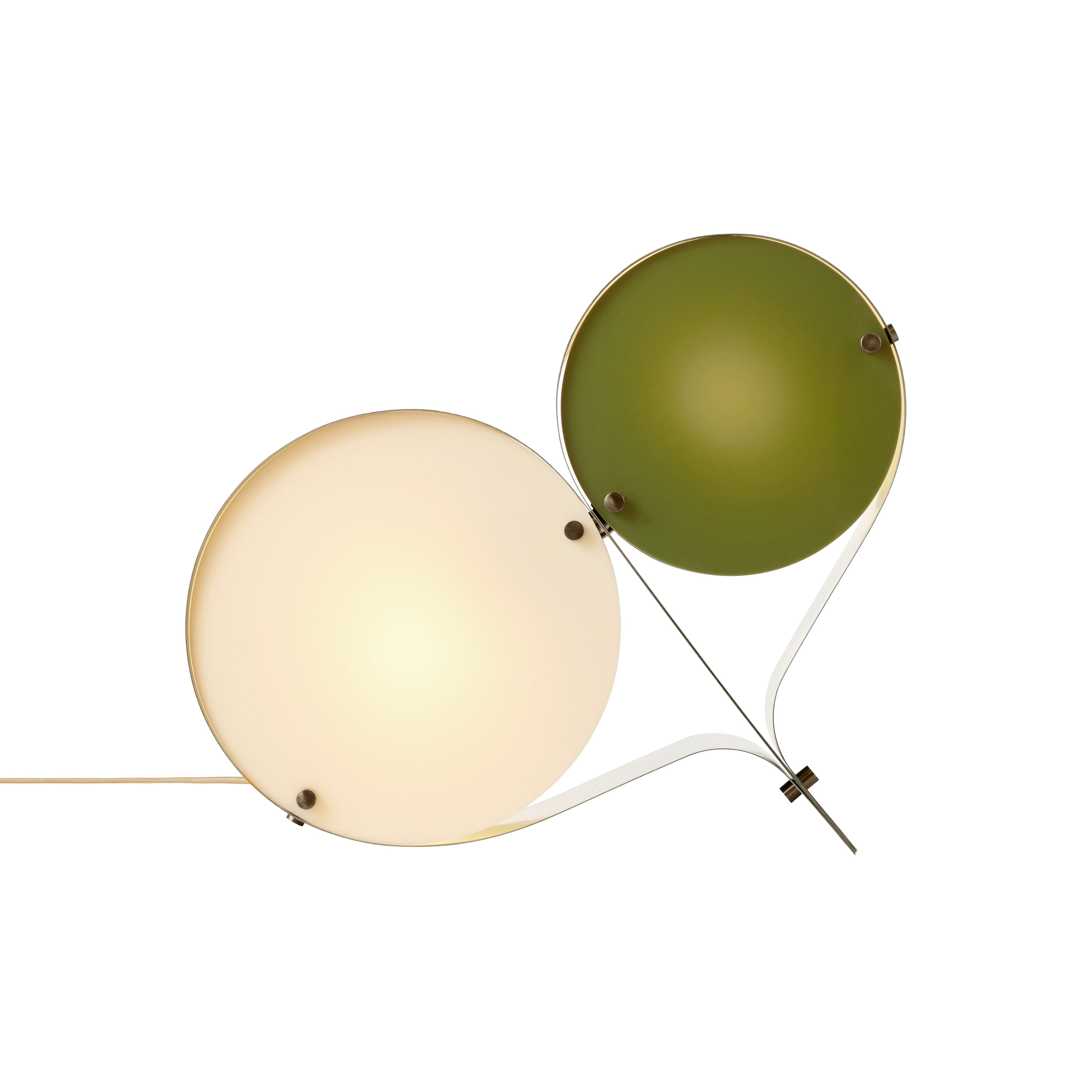 Coppia Table Lamp: Olive