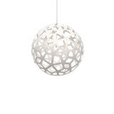 Coral Pendant Light: Large + White + White