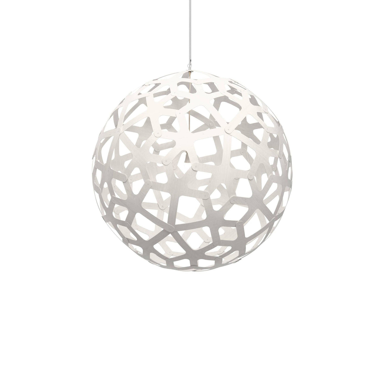 Coral Pendant Light: XX Large + White + White