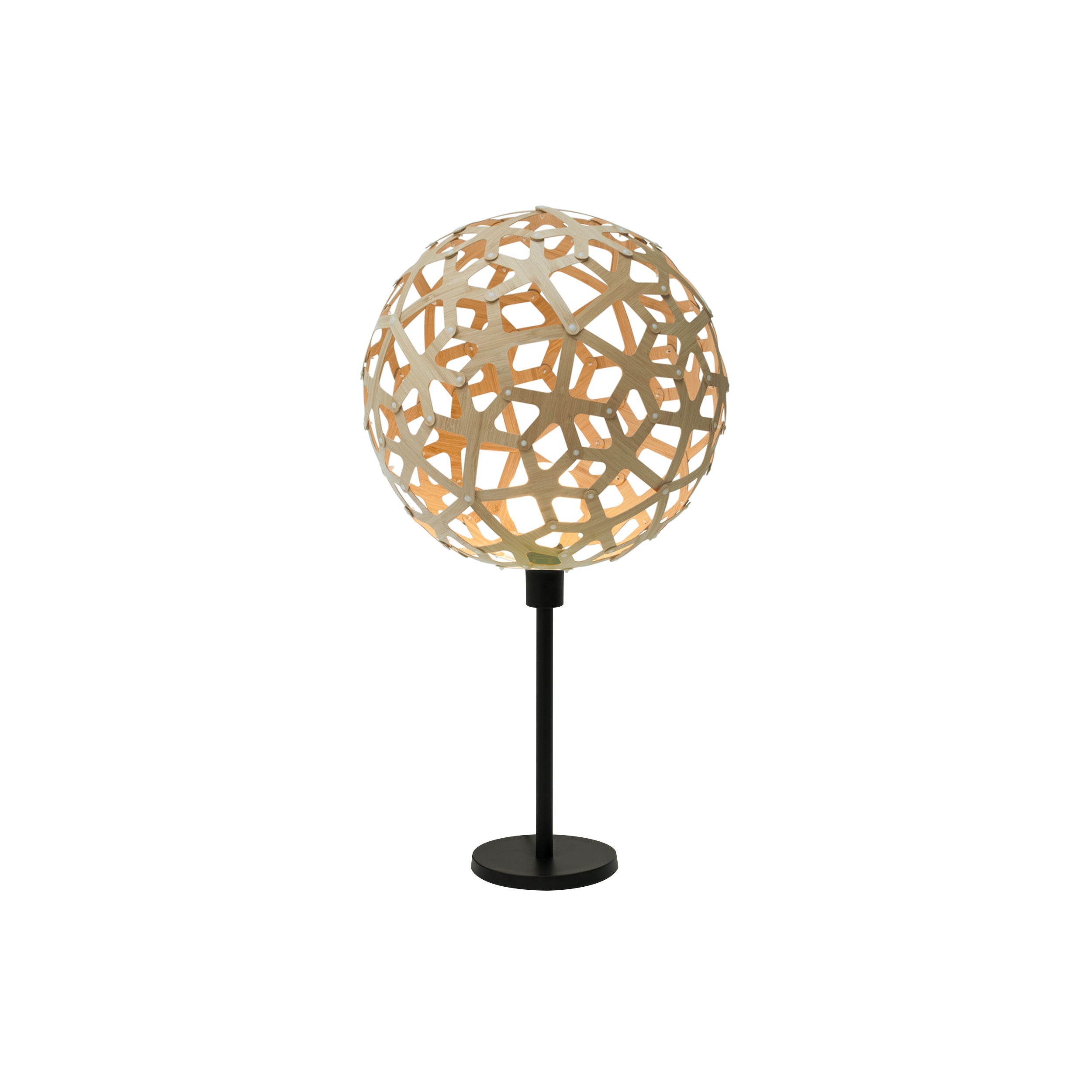 Coral Table Lamp: Bamboo