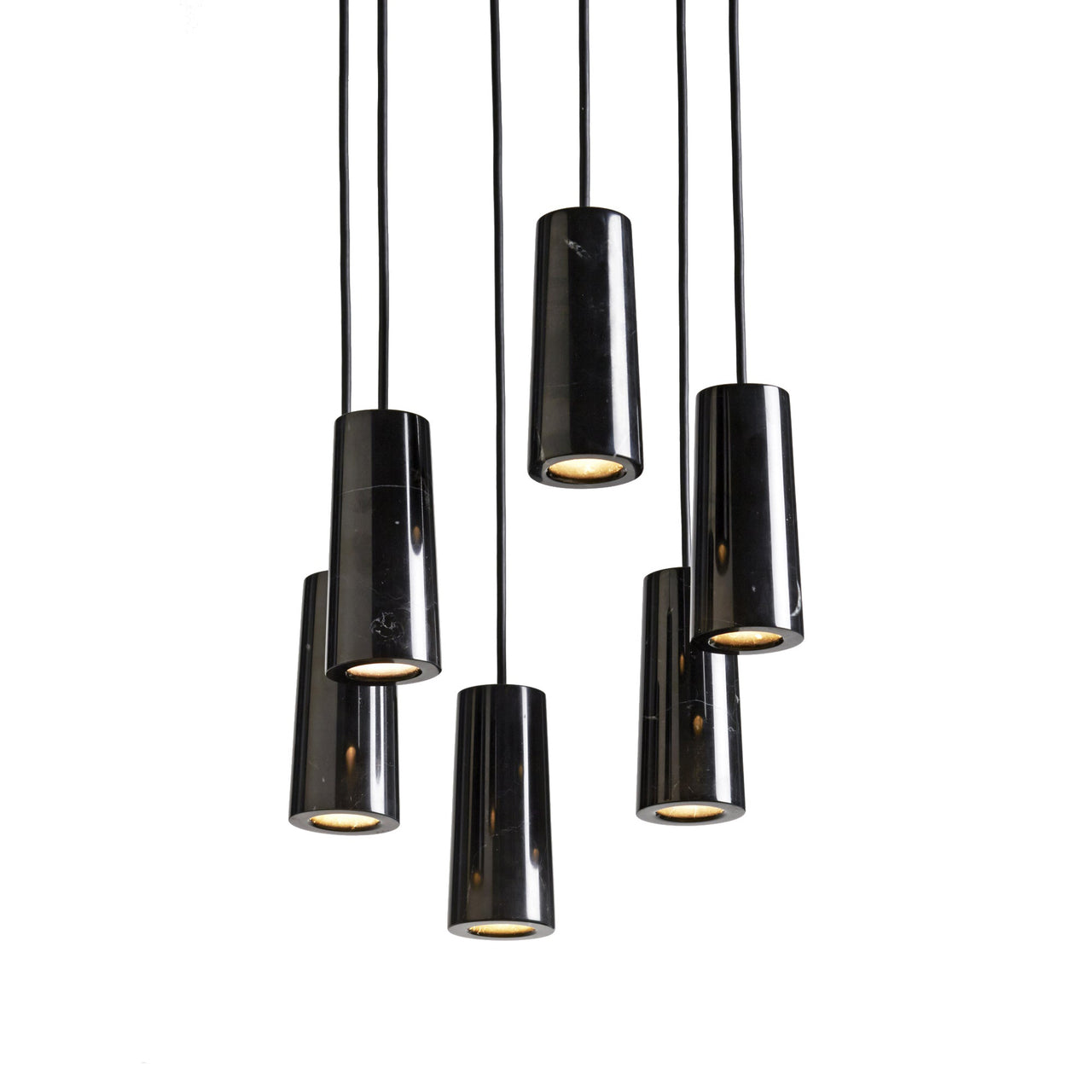 Core Pendant: 6 + Nero Marquina Marble