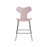 Grand Prix Bar + Counter Stool: Counter + Pale Rose Lacquered Veneer