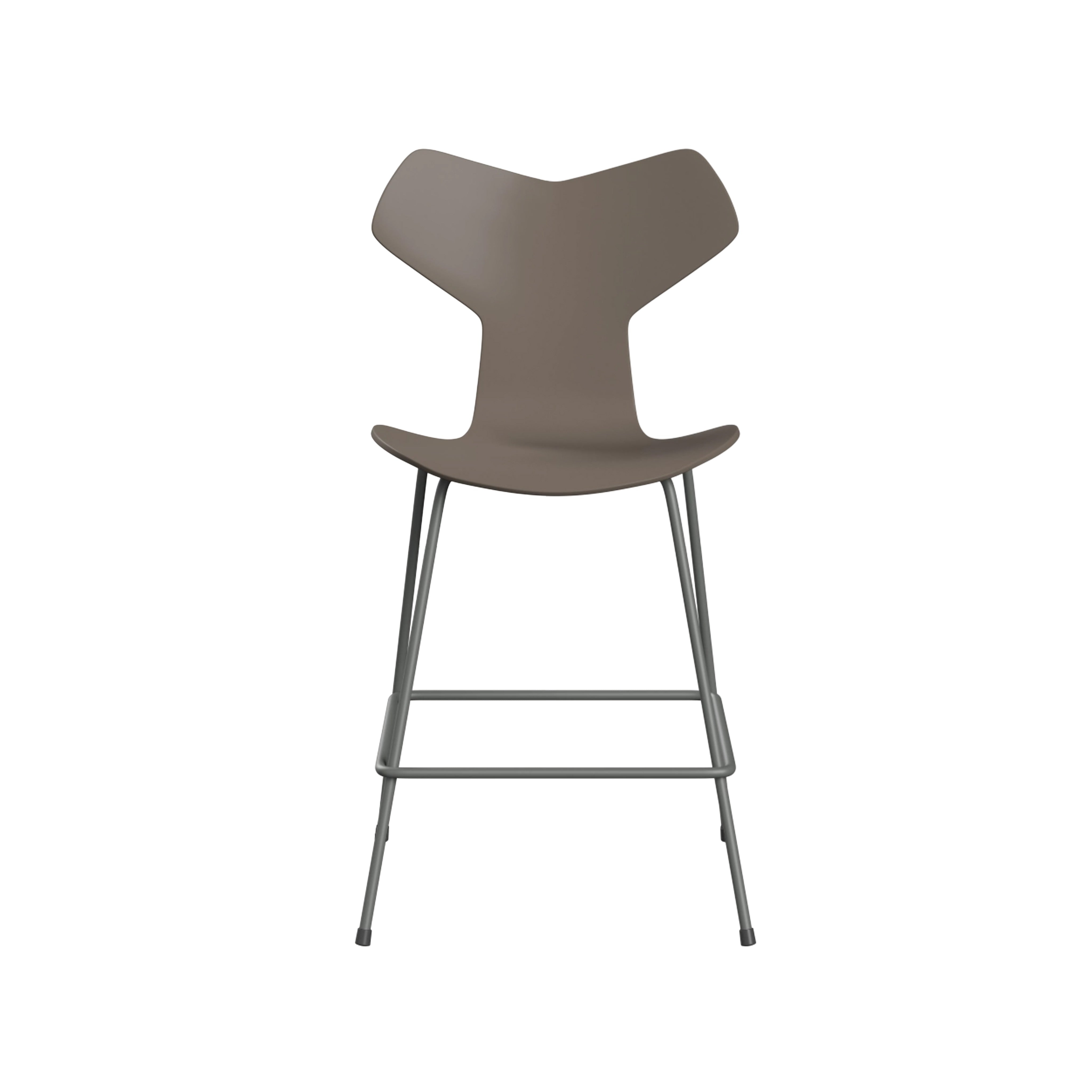 Grand Prix Bar + Counter Stool: Counter + Deep Clay