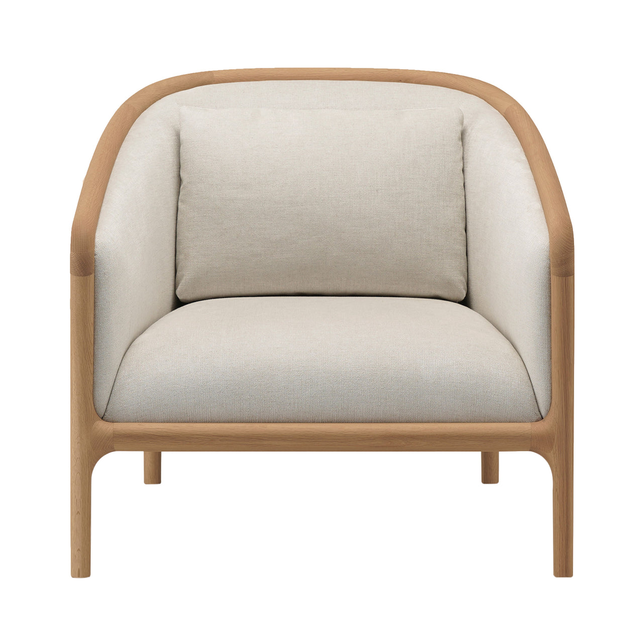 Norman Foster Lounge Chair NF-LC01: Pure Oak