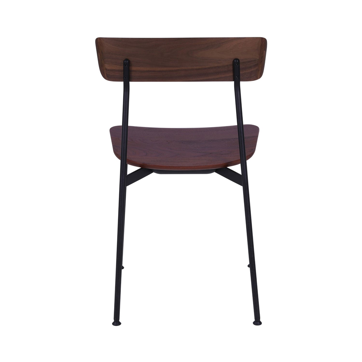 Crawford Dining Chair: Dark Brown Oak