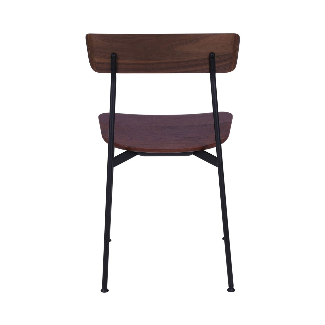 Crawford Dining Chair: Dark Brown Oak