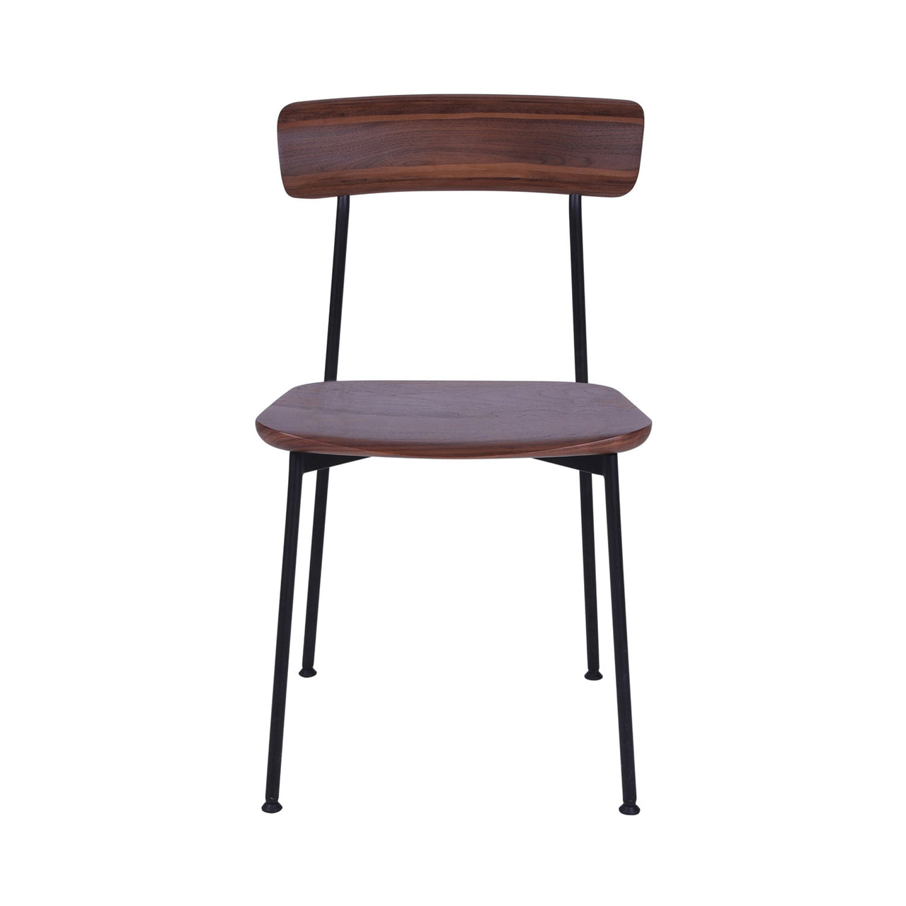 Crawford Dining Chair: Dark Brown Oak
