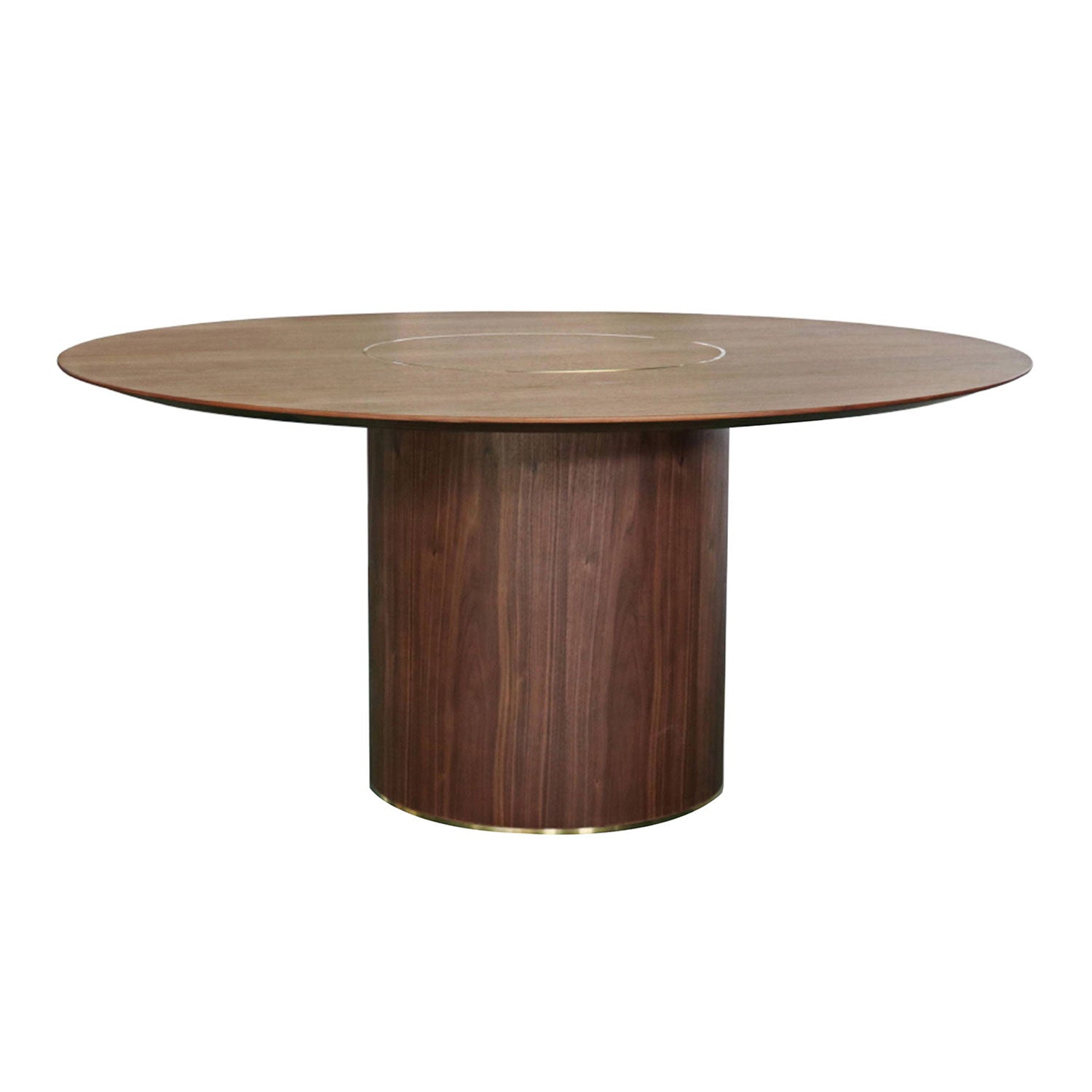 Crawford Dining Table: Natural Walnut