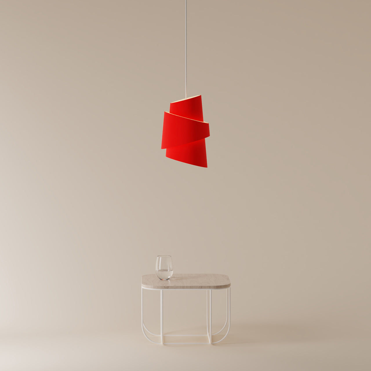 Croissant Pendant Light