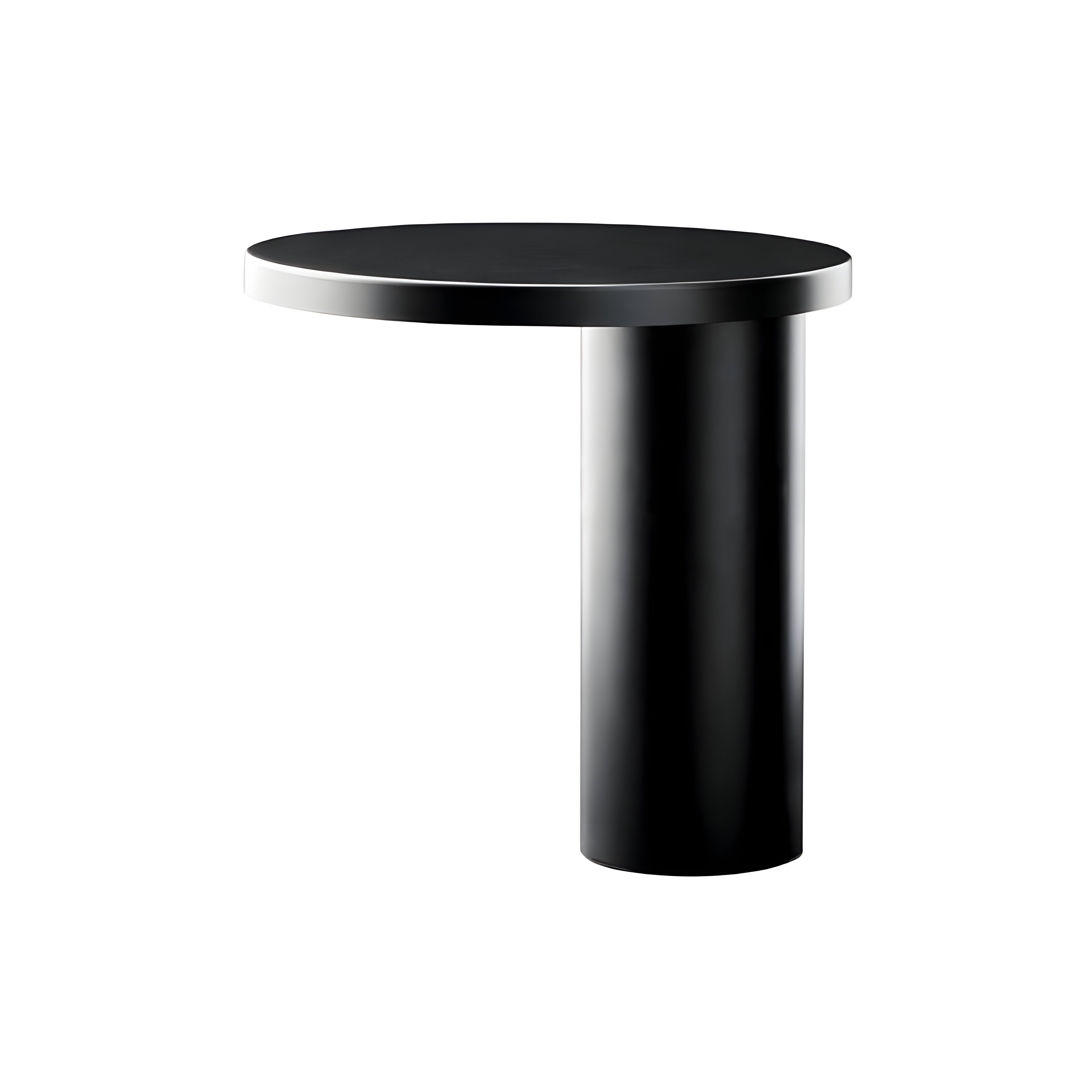 Cylinda Table Lamp: Matt Black