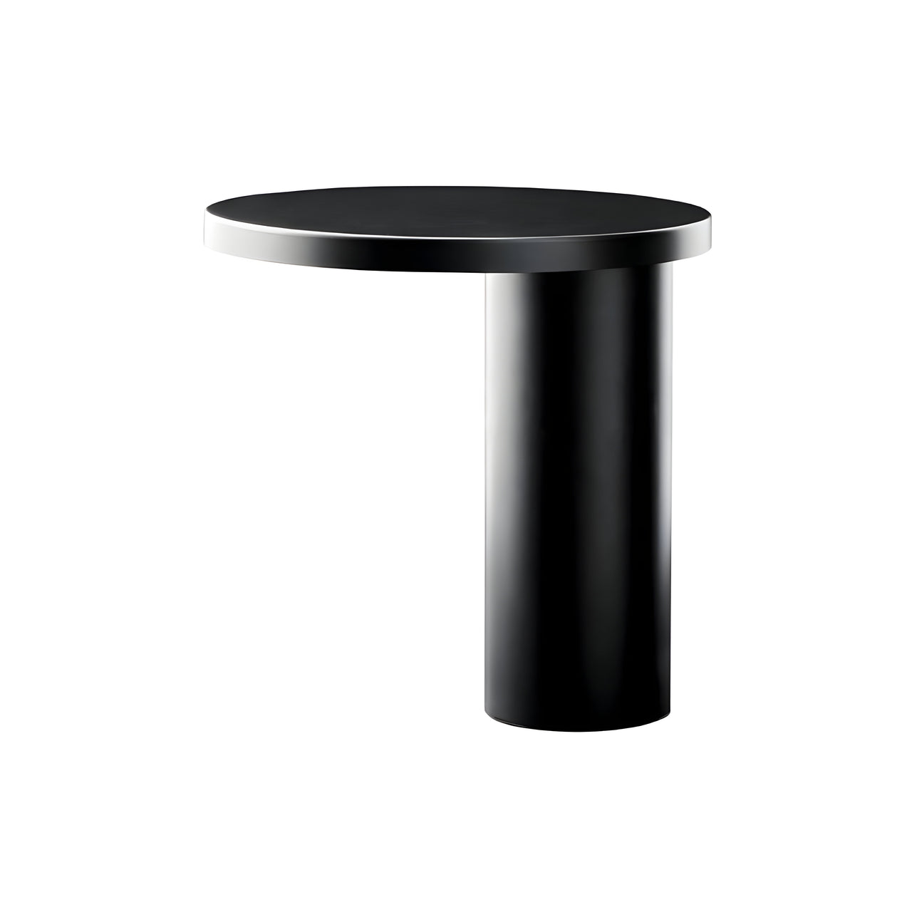 Cylinda Table Lamp: Matt Black