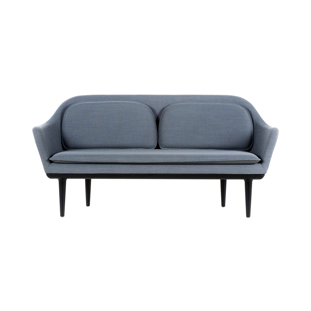 Lunar Sofa: Black Oak