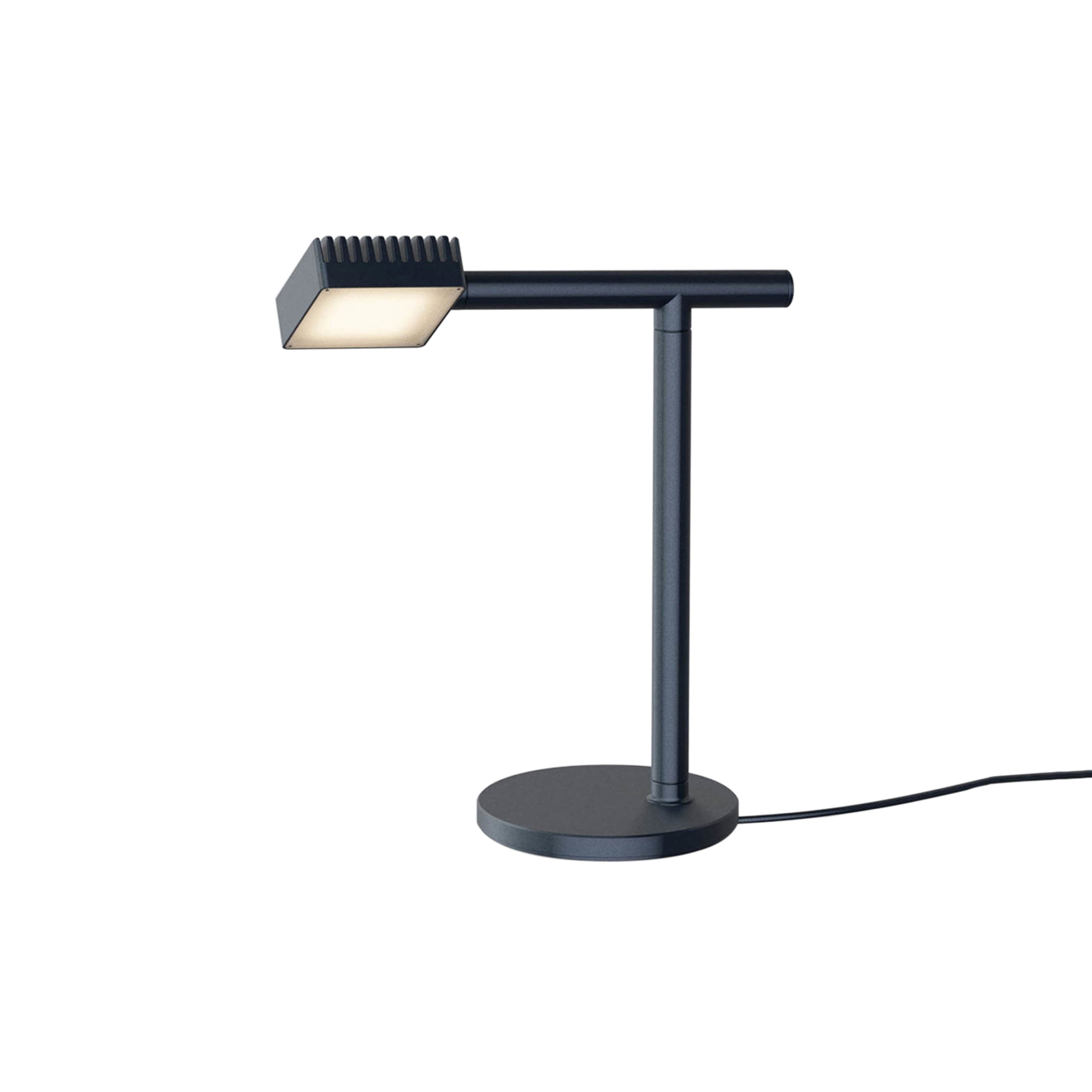 Dorval 02 Table Lamp: Midnight Blue + Midnight Blue