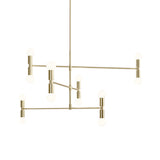 Dot Atomium Pendant: Brass