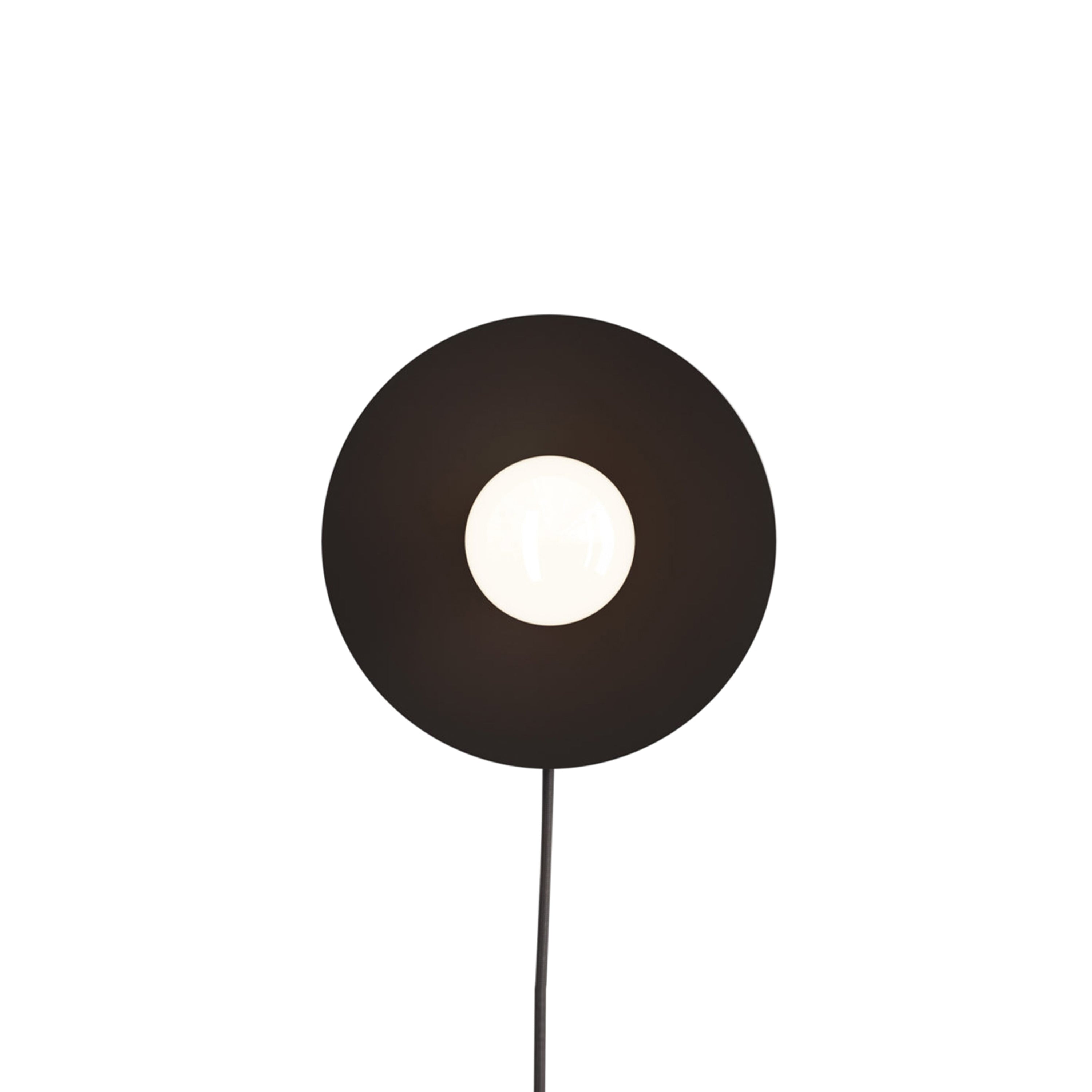 Dot Wall Lamp: Black + Black