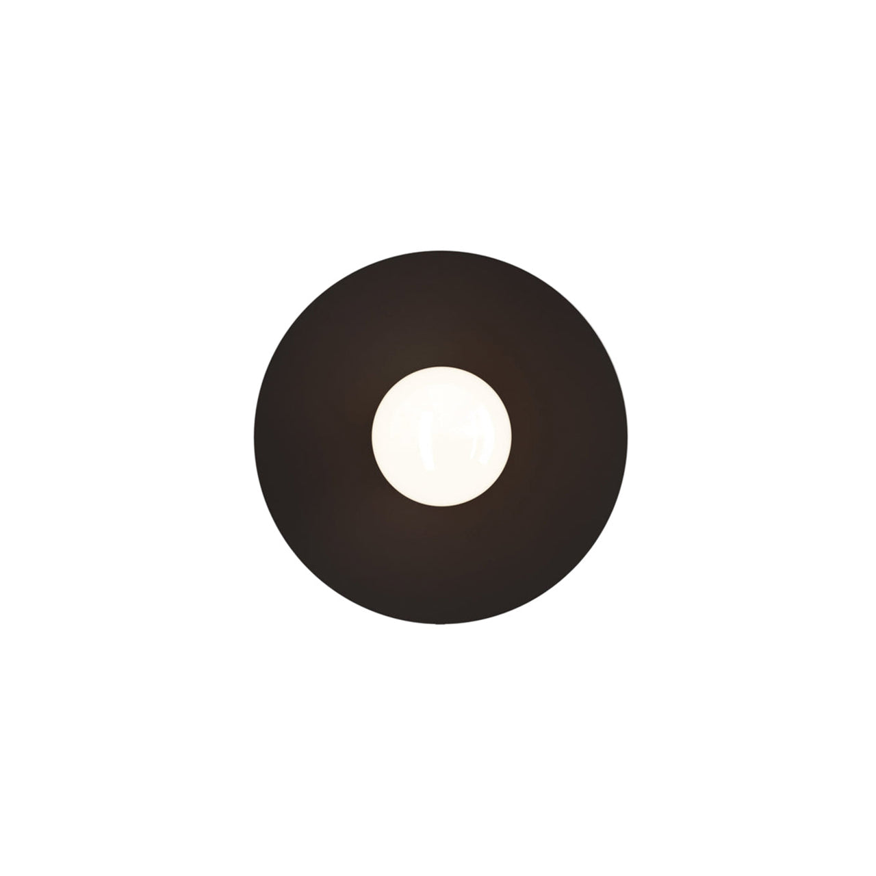 Dot Wall Lamp: Hardwire + Textured Black