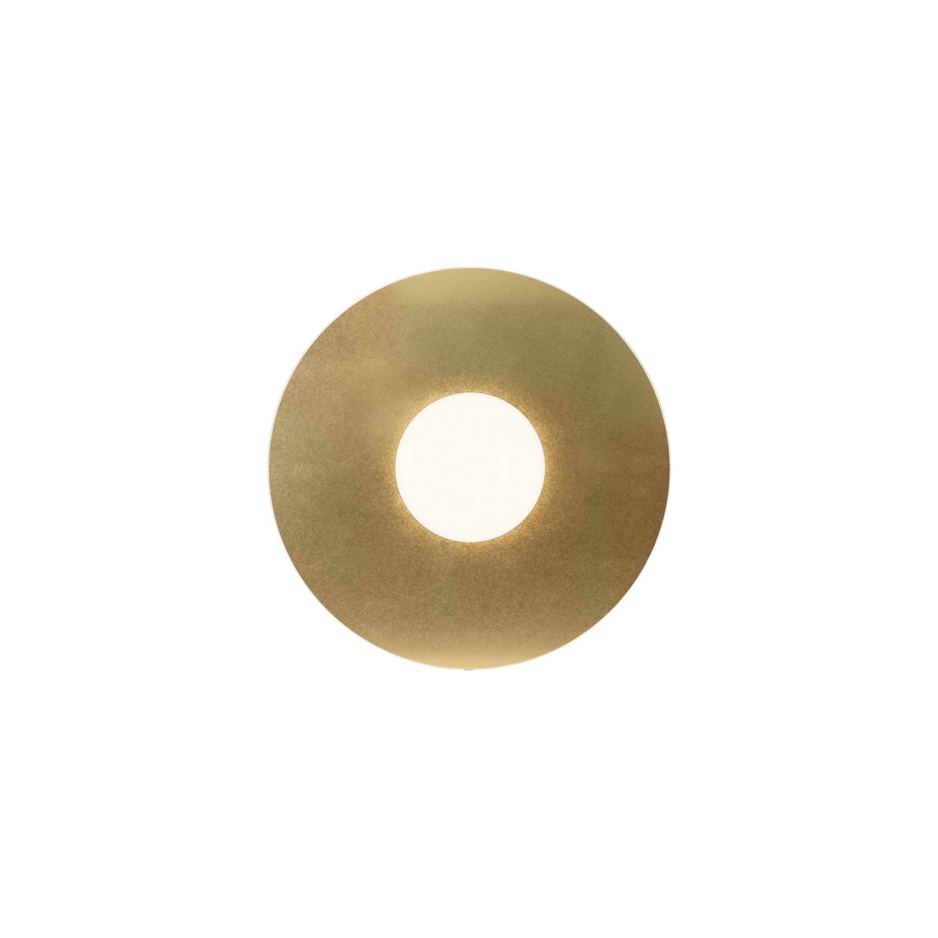 Dot Wall Lamp: Brass