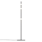 Dot Line Floor Lamp: Black + Black