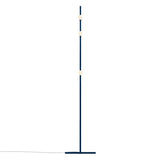 Dot Line Floor Lamp: Midnight Blue + White