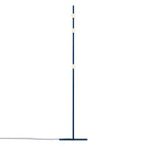 Dot Line Floor Lamp: Midnight Blue + Black
